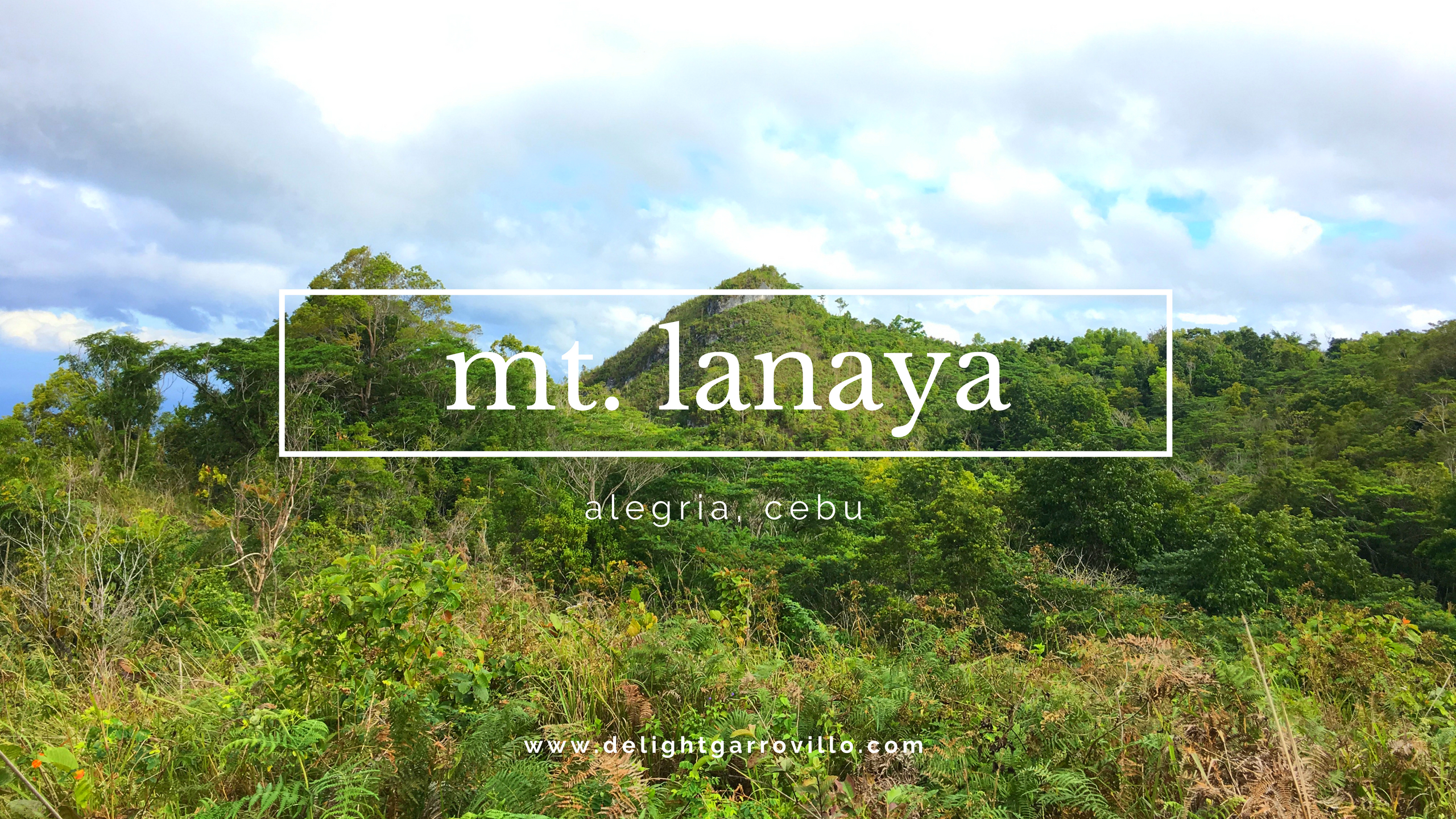 [CEBU] Mt.Lanaya: A Kick-off to 2018