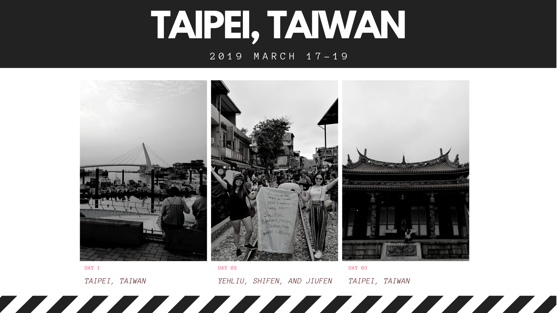 [TAIWAN] New Taipei, Taiwan: Itinerary & Expenses
